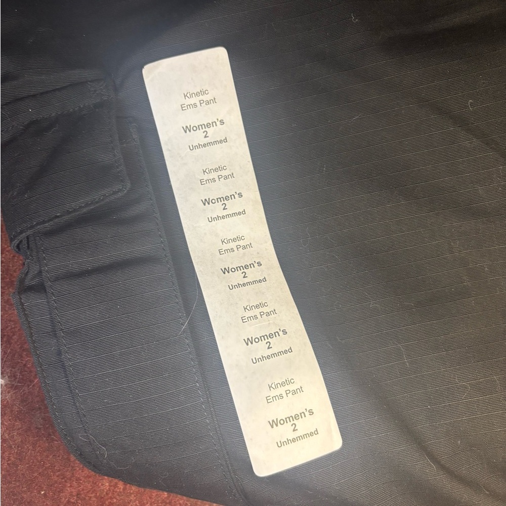 New - Propper Women's Kinetic EMS Pants - Black, Sz 2U Unhemmed - Picture 4 of 9